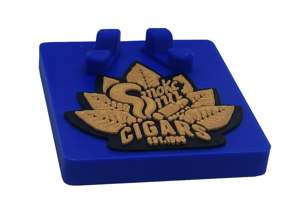 Smoke Inn Challenge Coin Holder - Blue - 5 Pack