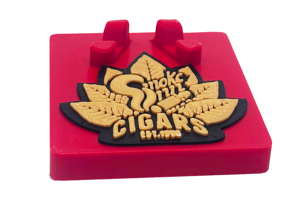 Smoke Inn Challenge Coin Holder - Red - 5 Pack