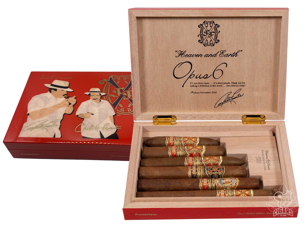 Limited Edition Red Opus6 Travel Humidor 