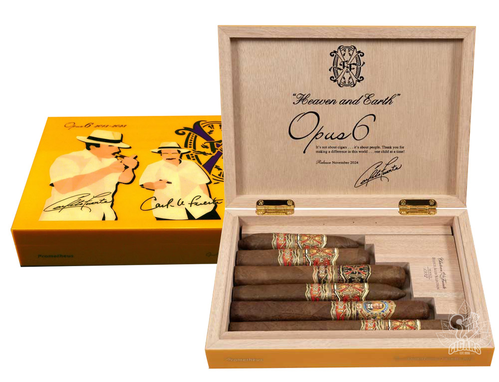 Limited Edition Yellow Opus6 Travel Humidor 