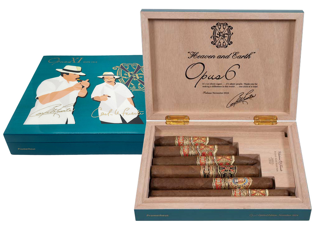Limited Edition Blue Opus6 Travel Humidor 