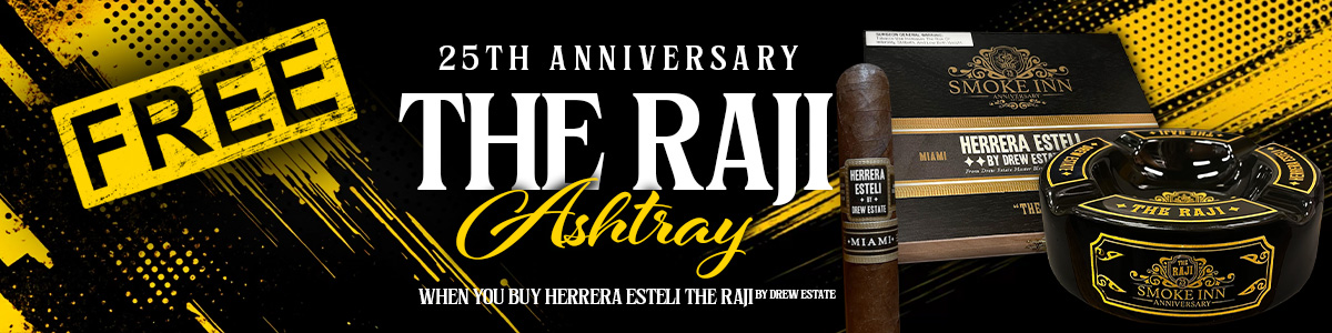 Smoke Inn 25th Anniversary The Raji by Drew Estate Promo
