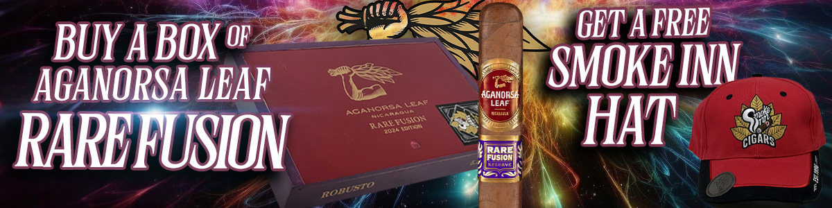 Aganorsa Rare Fusion Smoke Inn Exclusive Microblend Promo